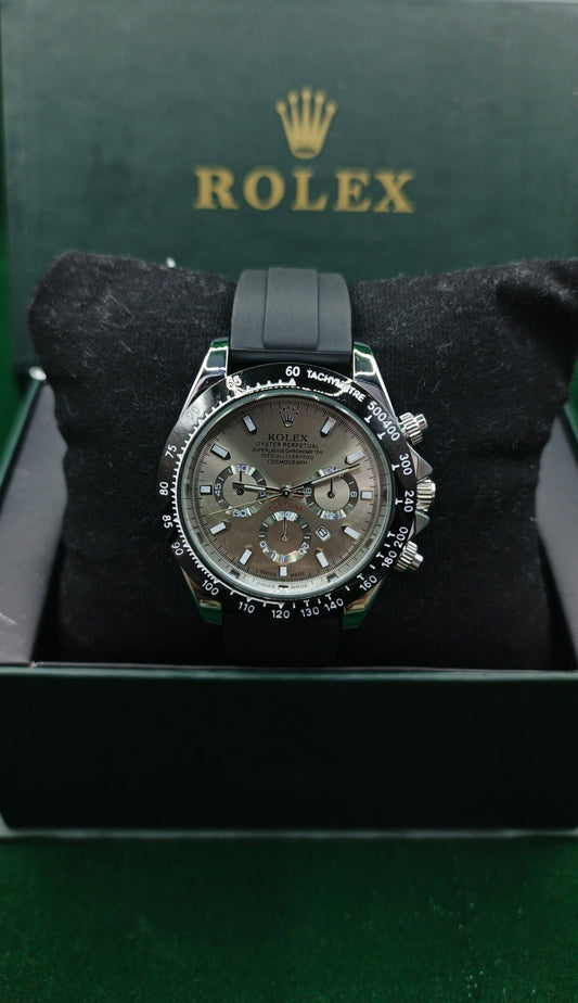 Rolex Strap Master β Silver With Grey Edition |Datejust Dial