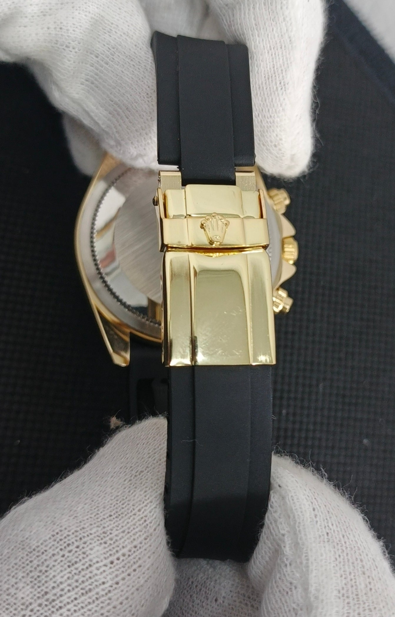 Rolex Strap Master – Golden With Black Edition |Datejust Dial