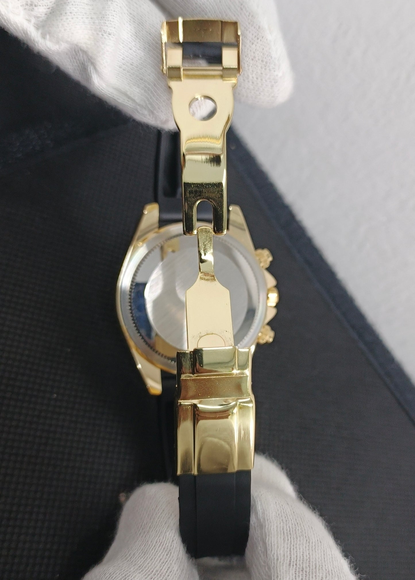 Rolex Strap Master – Golden With Black Edition |Datejust Dial