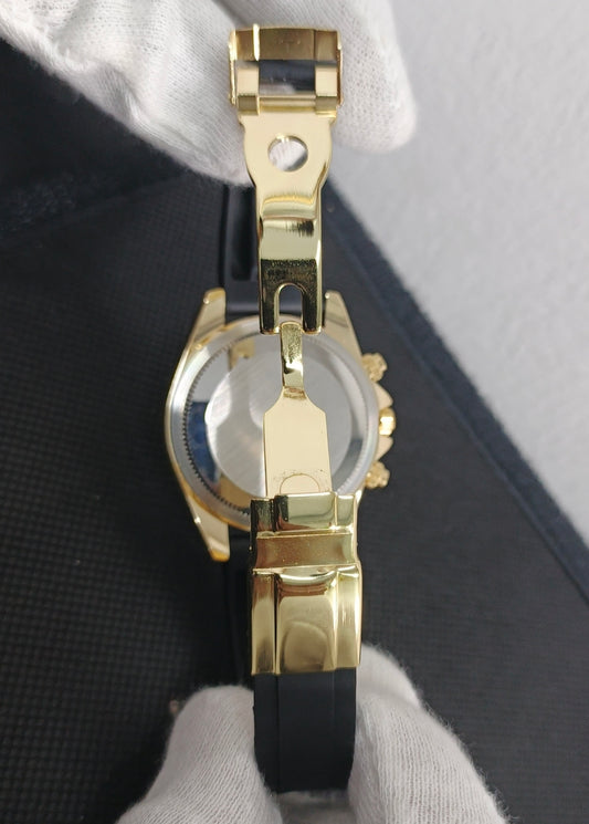 Rolex Strap Master β Golden With Black Edition |Datejust Dial