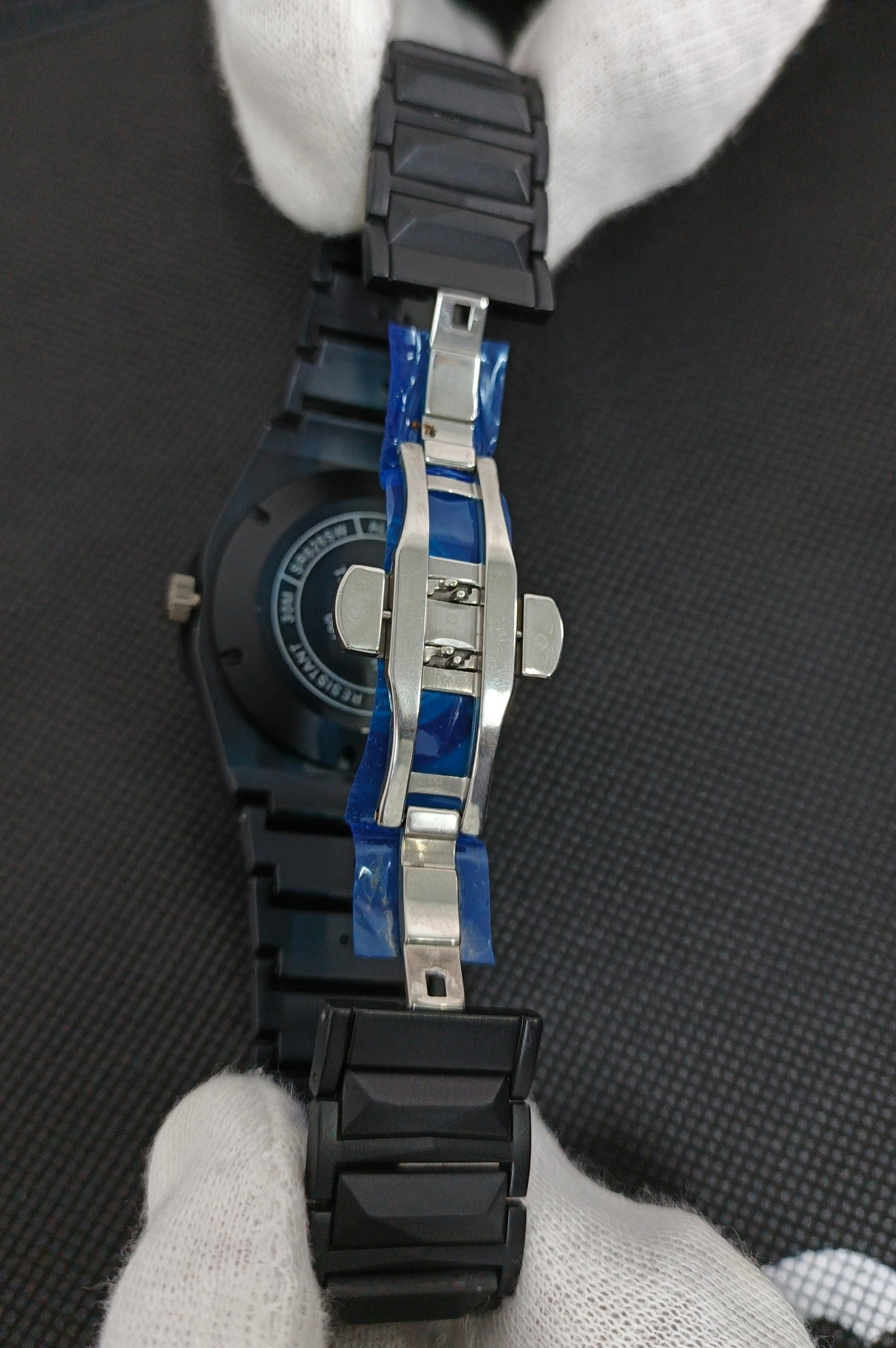 True Worth Diamond Cut Black With Gray dial | with date |
