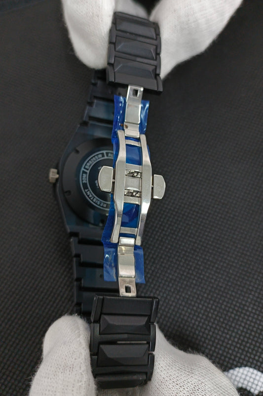 True Worth Diamond Cut Black With Gray dial | with date |